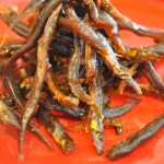 旬の味覚「いかなごの釘煮」を両親が手作りして送ってくれたので。