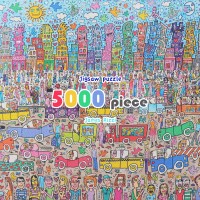 5000ピースのジグソーパズルを自宅の壁に飾ろう|完成
