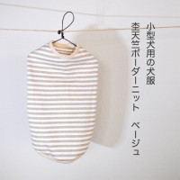 肌触りの良い小型犬用のお洋服が出来ました!