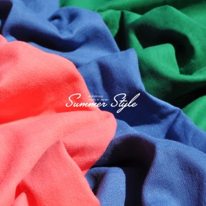 犬服|Summer Style|日本製コットンダブルガーゼ|選べる3タイプ×3カラー(Pink/Blue/Green)