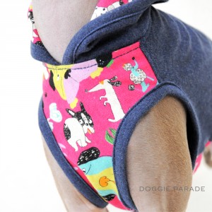 「新作犬服」春らしく明るく楽しくいこうよ!色々なワンちゃんが登場「わんわんパレード」