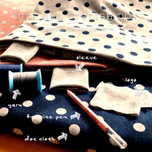 イタグレ服、ミニピン服を考える時間「可愛さとスタイリッシュさを感じるドットの服を作りたい!」