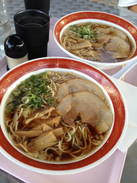 夏旅@2013 広島と、言えば尾道。イタグレBuono!もすね出したの休憩。