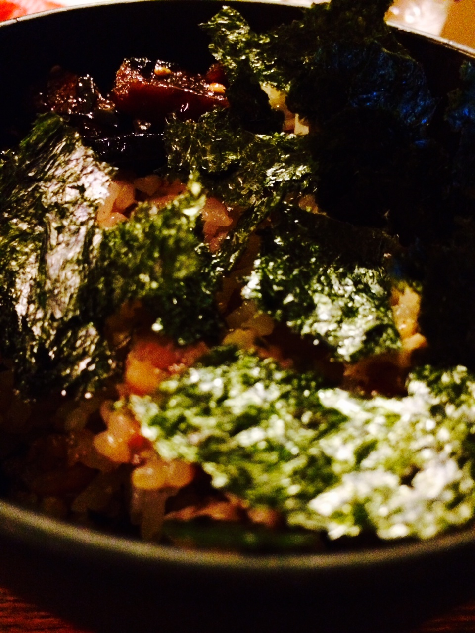 土鍋で炊いた飯。