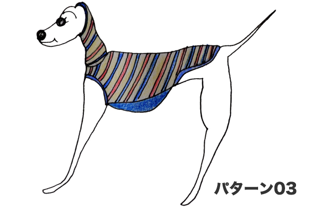 選べるデザイン!イタグレ・ウィペット犬服