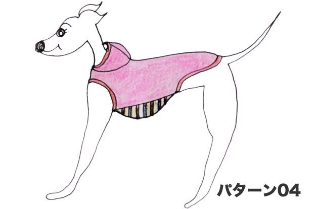 選べるデザイン!イタグレ・ウィペット犬服