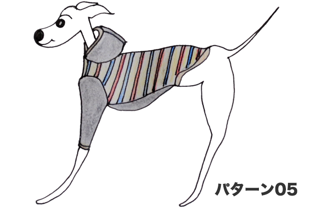 選べるデザイン!イタグレ・ウィペット犬服