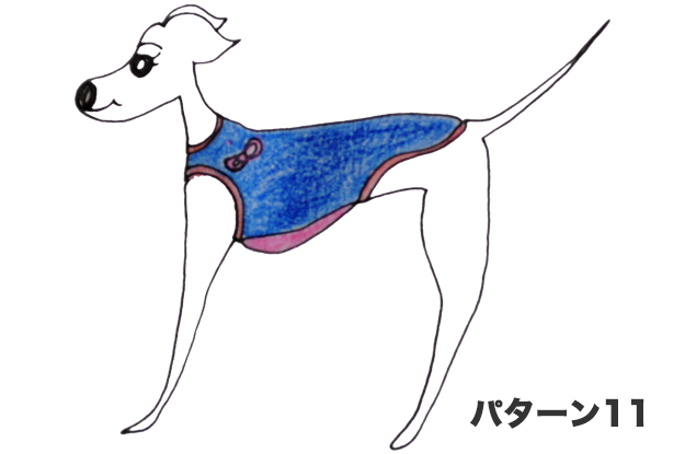 選べるデザイン!イタグレ・ウィペット犬服