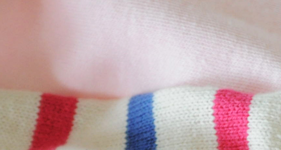 イタグレ・ウィペット用のタンクトップを作ってみた！｜シェルピンク＆ボーダー