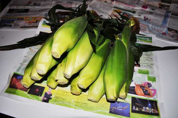 阿蘇の「とうもろこし屋」です!?