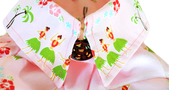 イタグレ犬服｜これから夏が来ると言うことで「アロハシャツ」を作ってみた！
