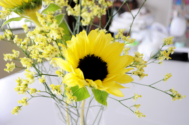 今日の花「向日葵」｜暑いけど元気に爽やかにヒマワリのように。