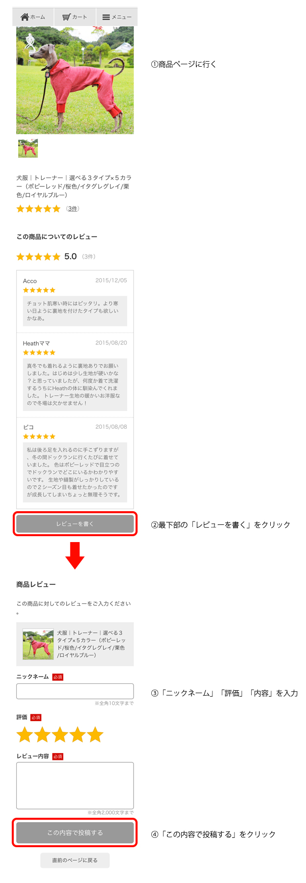 ARATA HOUSEショッピングポイント|商品レビューで500ポイント=500円が貯まる!