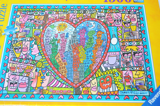 たまには妻の趣味の話。「私パズルが好きなんです♪ルンルン」