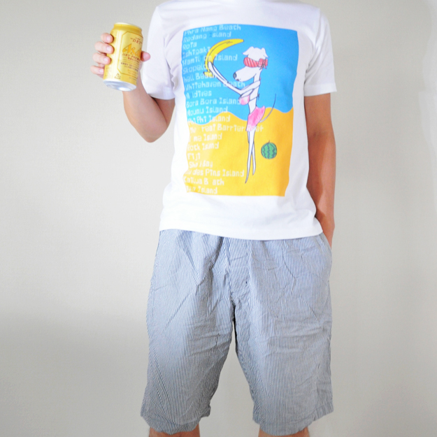 ポップでいいじゃん!イタグレをモチーフにした「Tシャツ」を着てみた!