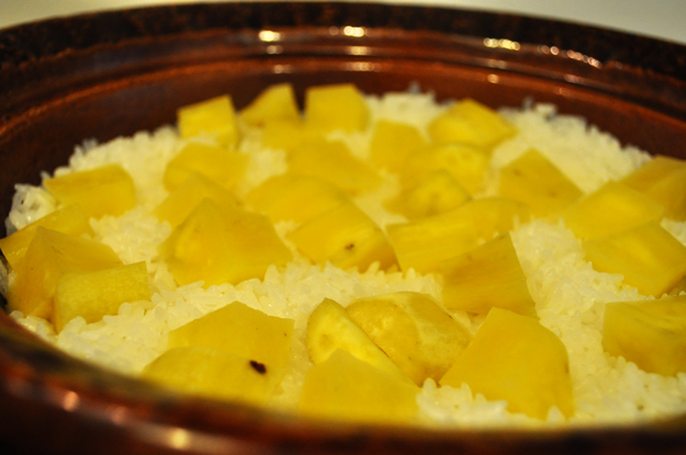 土鍋で「鳴門金時」のホクホク炊き込みご飯を作ってみた！