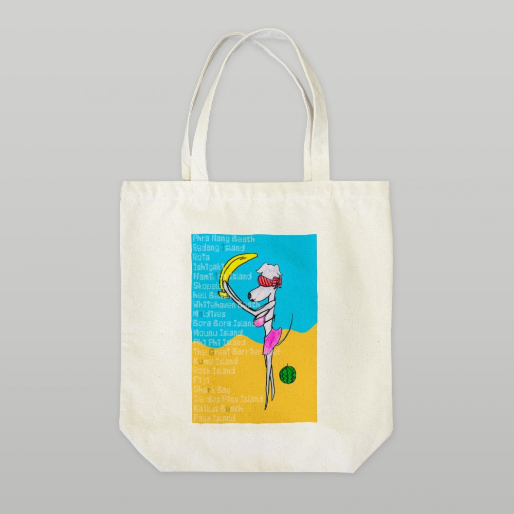 オリジナルデザインの「Ｔシャツ」と「トートバッグ」の販売も始めました