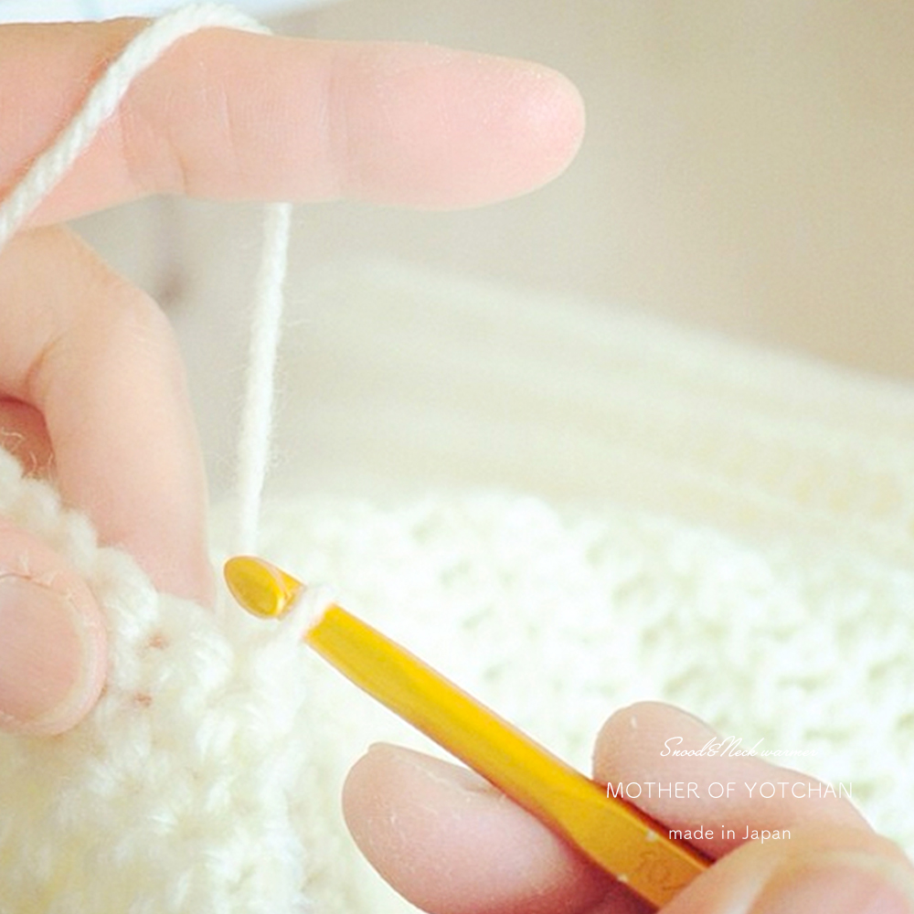 犬用スヌード＆ネックウォーマー｜日本製ウール100%の毛糸を手編みしました