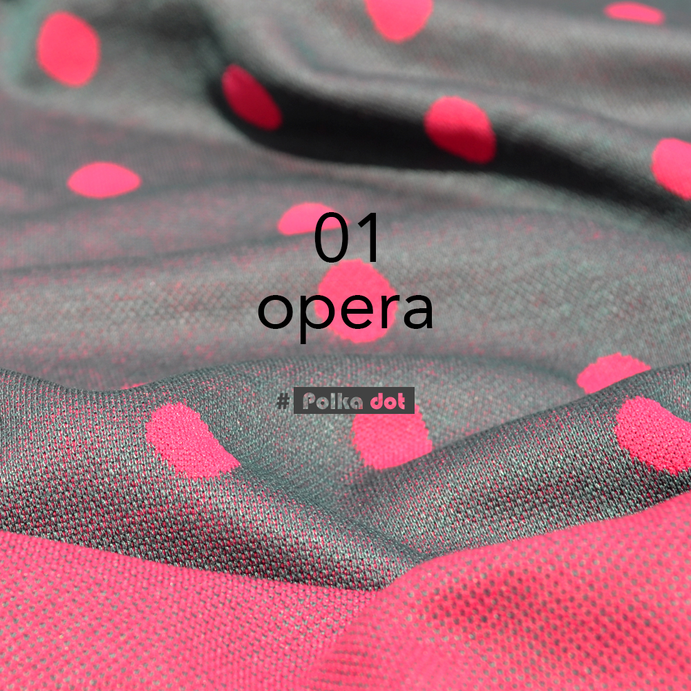 犬服｜水玉模様のジャガードニット｜選べる４タイプ×３カラー（オペラ/プルシアンブルー/サフランイエロー）