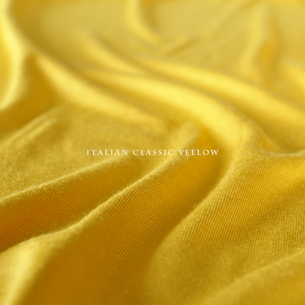 犬服｜Italian Classic｜イタリア製ストレッチ天竺ニット｜選べる４タイプ×３カラー（Blue/Gray/Yellow）