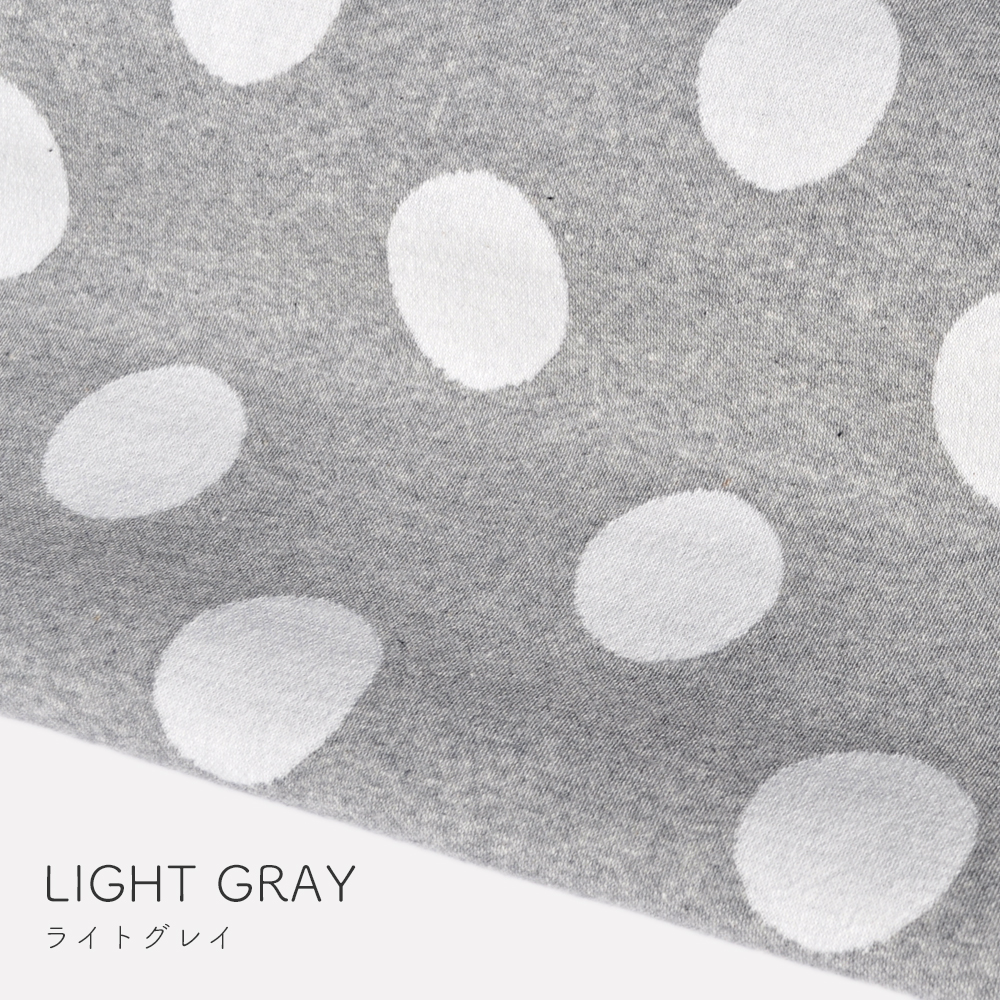 寝袋&カフェマット|ぬくぬく、あったか寝袋「もこもこ素材で毛布のような暖かさ」|大きなドット裏ボアニット生地|選べる3カラー