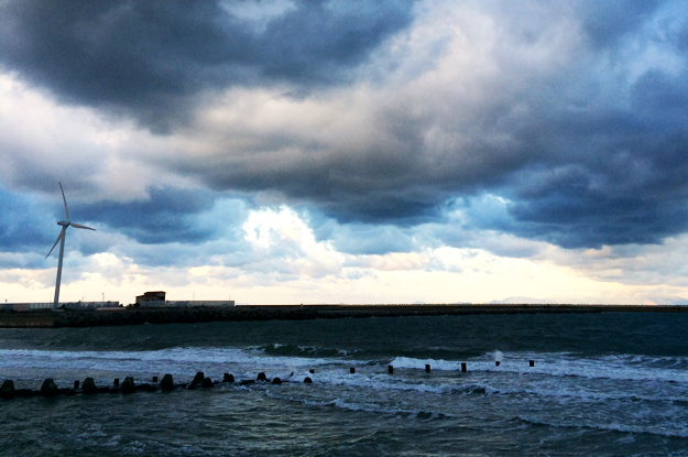 「淡路島の空」冬の到来