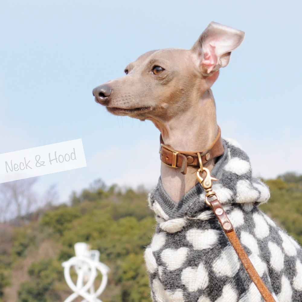 「たくさんの愛に包まれてほしい」そんな気持ちをお洋服に込めて、愛犬に贈りませんか？｜イタリア製ハートニット