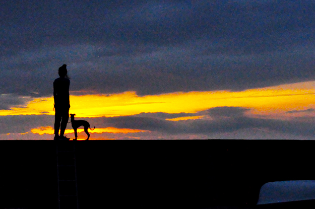 淡路島の夕陽と夕焼け。｜March – April 2015 photo