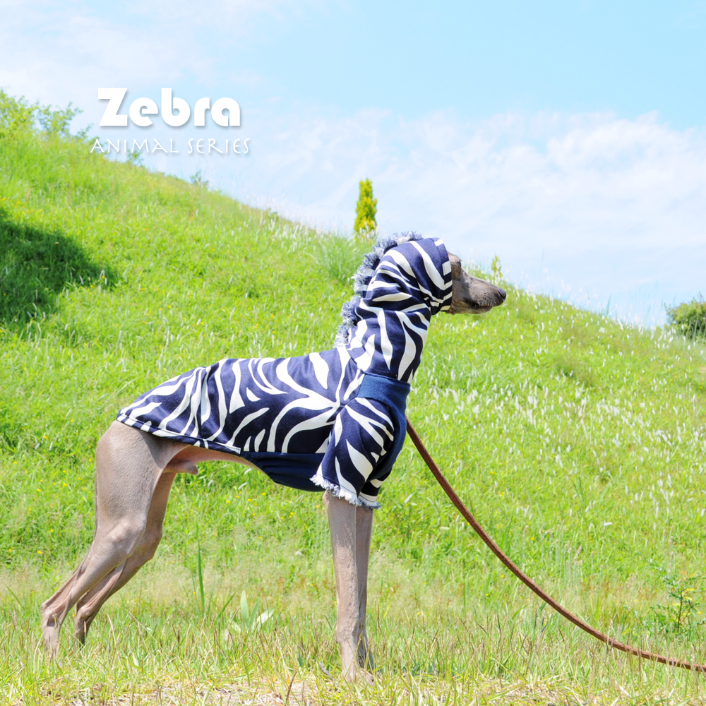 お待たせしました！リクエストから何ヶ月かかったんだろう？遂に完成したアニマル柄の犬服「キリン」「ゼブラ」「ウシ」