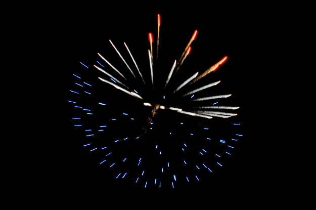 「淡路島の花火」コロッケが美味しかったり、トイレが空いてたり、渋滞がなかったり