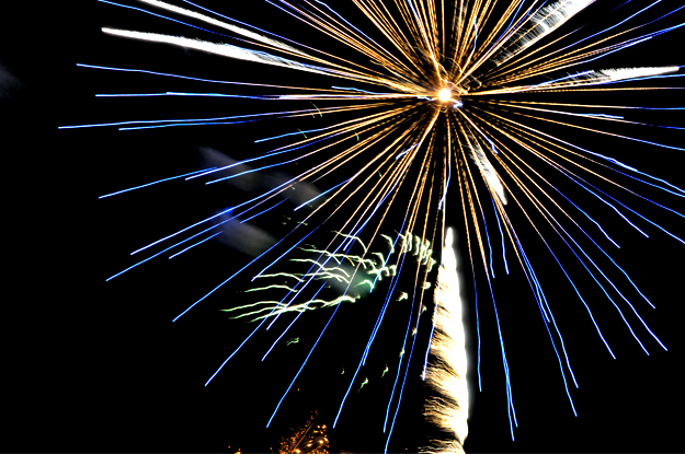 「淡路島の花火」コロッケが美味しかったり、トイレが空いてたり、渋滞がなかったり