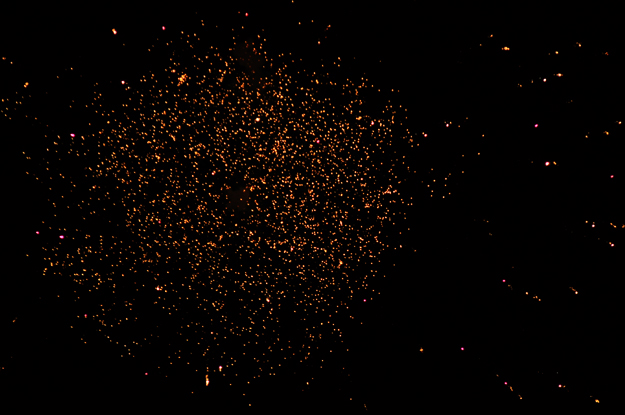 「淡路島の花火」コロッケが美味しかったり、トイレが空いてたり、渋滞がなかったり