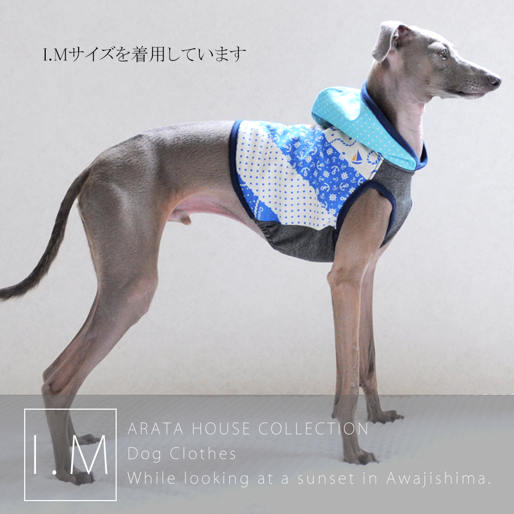 「犬服」ARATA HOUSE COLLECTION “The summer blue sea”
