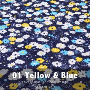 「イタグレ秋服」オトナかわいい花柄ニットでエレガントな秋スタイル