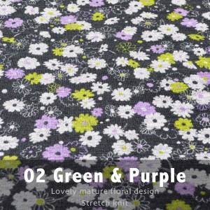 「イタグレ秋服」オトナかわいい花柄ニットでエレガントな秋スタイル