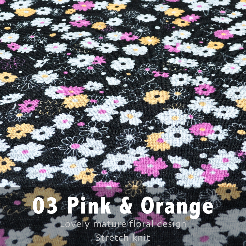 「イタグレ秋服」オトナかわいい花柄ニットでエレガントな秋スタイル