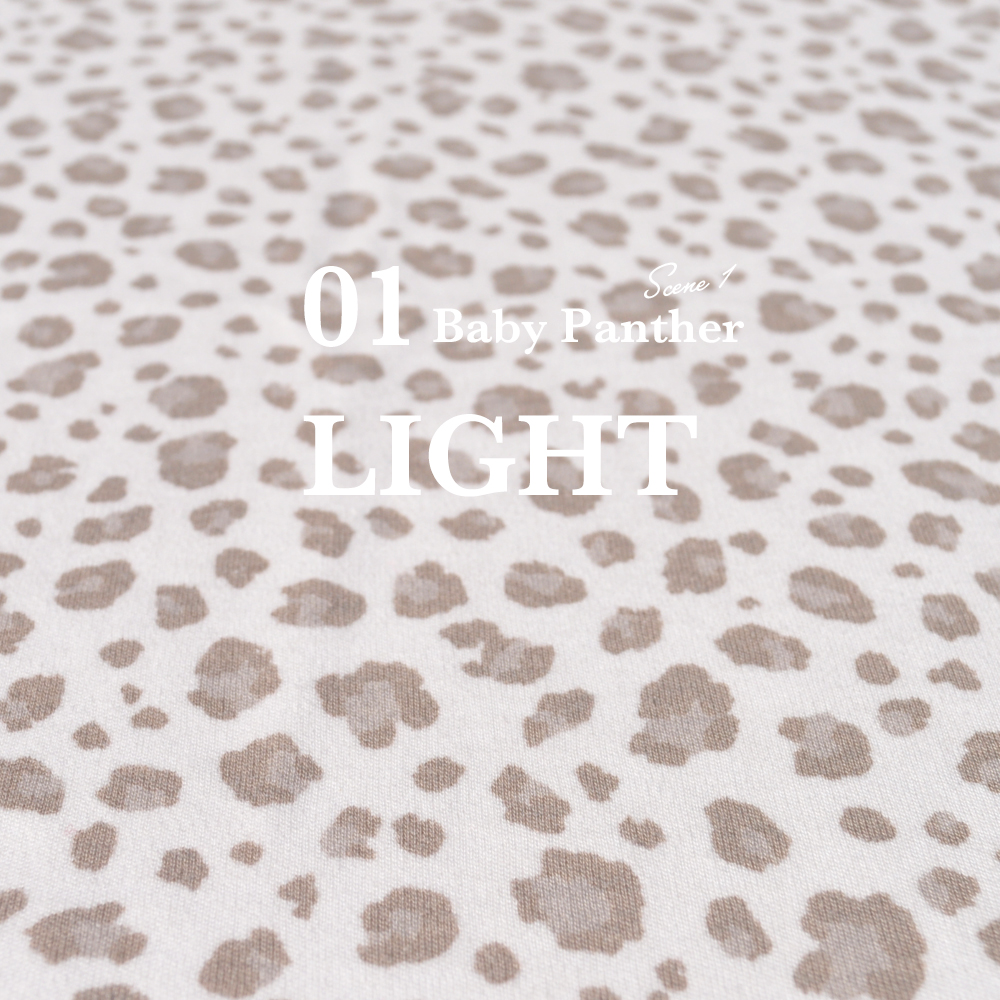 「新作犬服」Baby Panther（豹柄）｜春先のちょっと寒い時、芝で遊ぶ時にちょうどいいお洋服｜オフショットも公開中