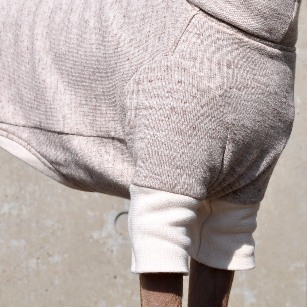 「新作犬服」シンプルで可愛らしい「ミラノリブ」のお洋服｜ミラノに魅せられて