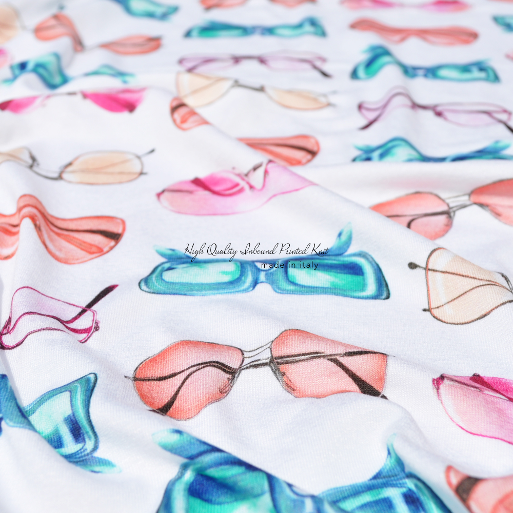 「新作犬服」可愛くポップに過ごす夏♪「上質なイタリア製舶来プリントニット」