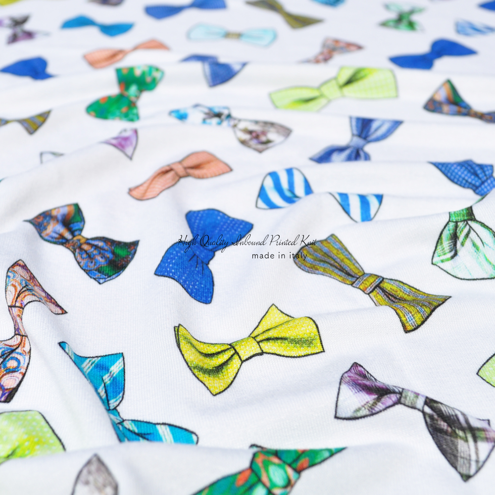 「新作犬服」可愛くポップに過ごす夏♪「上質なイタリア製舶来プリントニット」