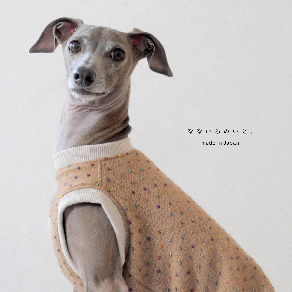 「2017.冬の新作 New color debut!」日本の暖かな色彩に包まれる「なないろのいと。｜日本製アンゴラドットジャガードニット」