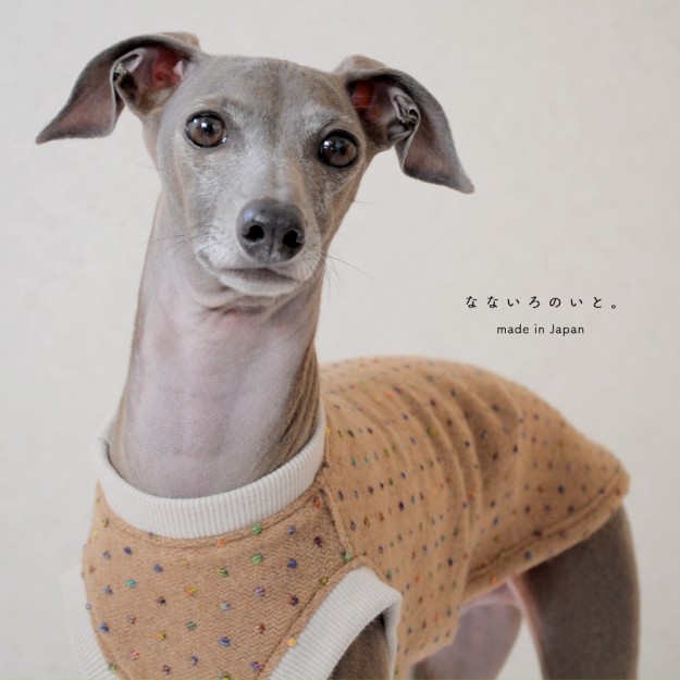 「2017.冬の新作 New color debut!」日本の暖かな色彩に包まれる「なないろのいと。｜日本製アンゴラドットジャガードニット」