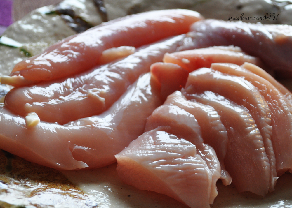 肉を食う。妻が涙を流す。