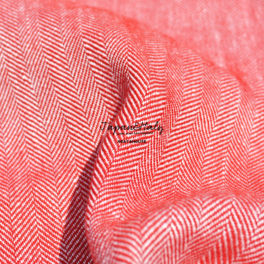 犬服｜リネンウールヘリンボーン｜イタリア製リネン糸＆日本製ウール｜選べる３タイプ