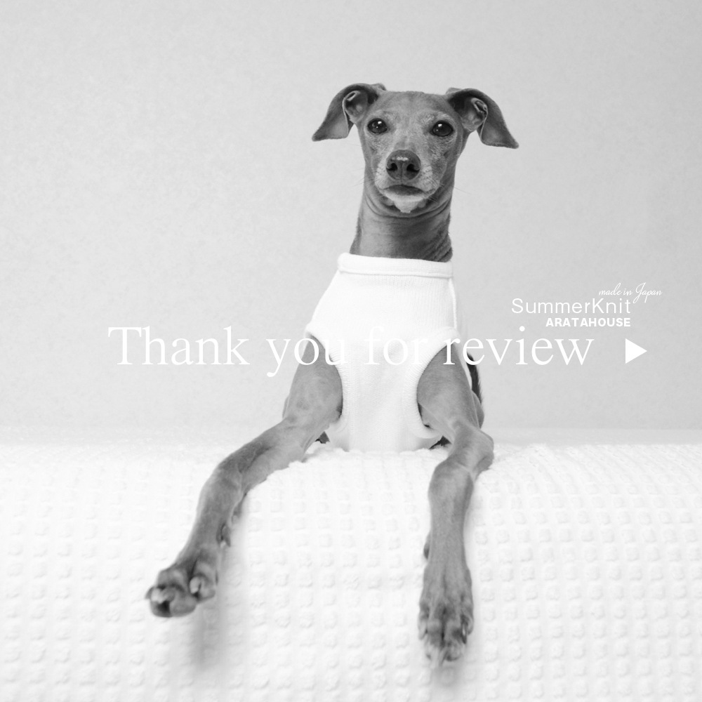 夏は真夜中のお散歩が多くなり!「サマーニット|日本製コットン100%天竺ニット」に頂きましたレビューです。