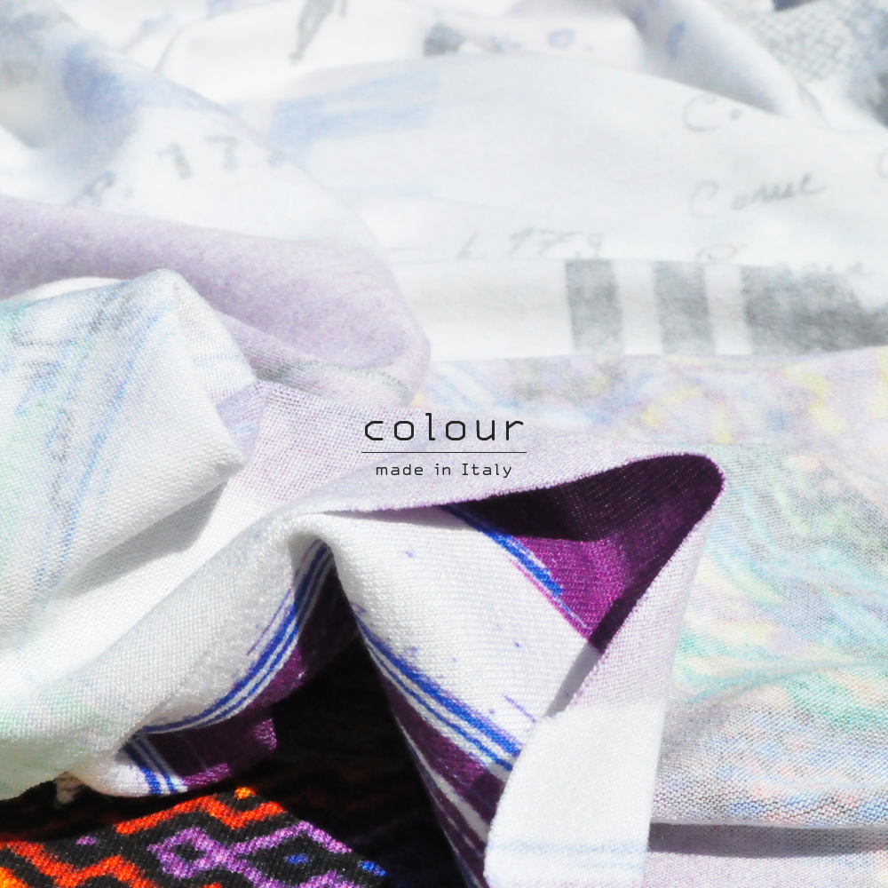 犬服|colour|上質なイタリア製舶来プリントニット|選べる4タイプ×2カラー(Red/Blue)