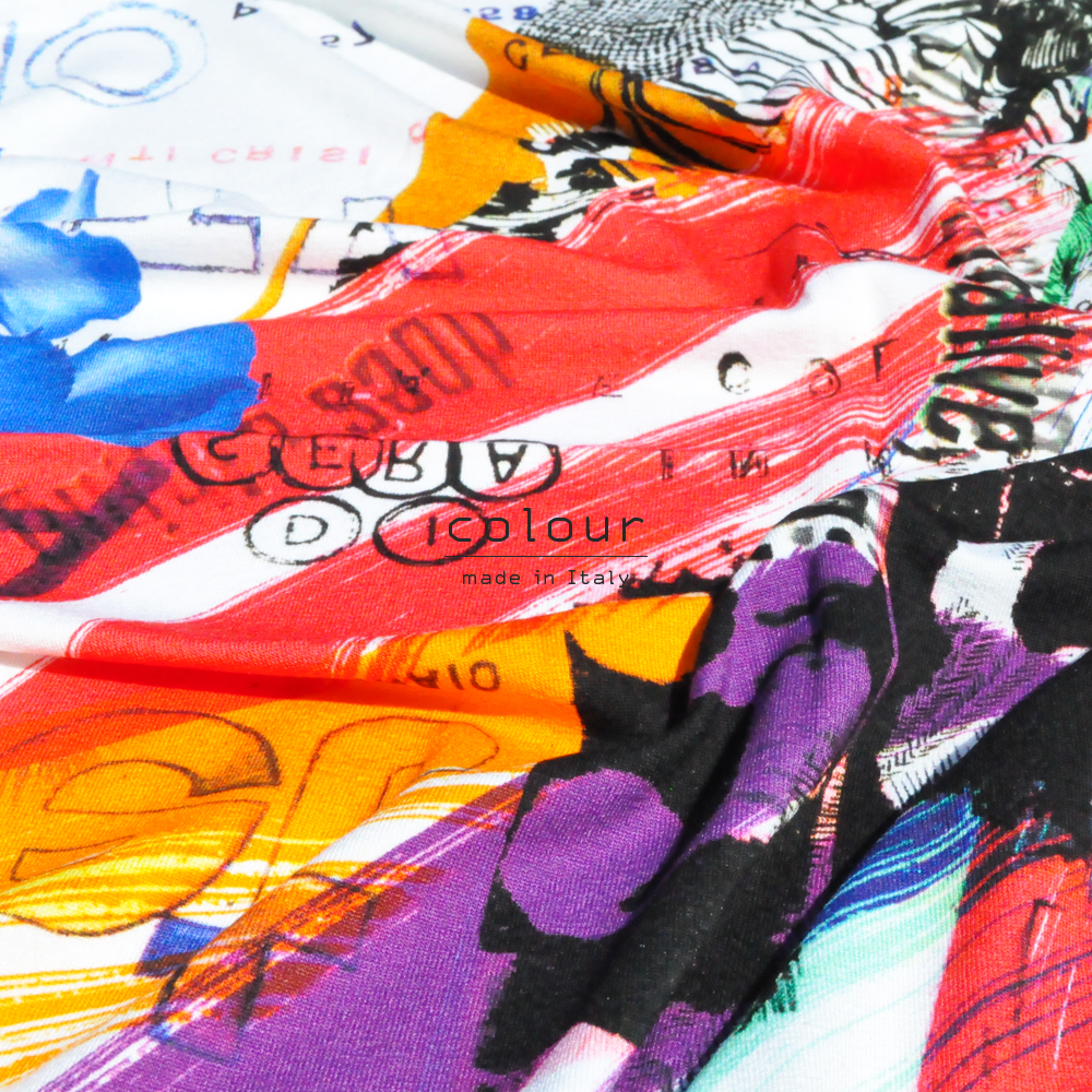 犬服|colour|上質なイタリア製舶来プリントニット|選べる4タイプ×2カラー(Red/Blue)