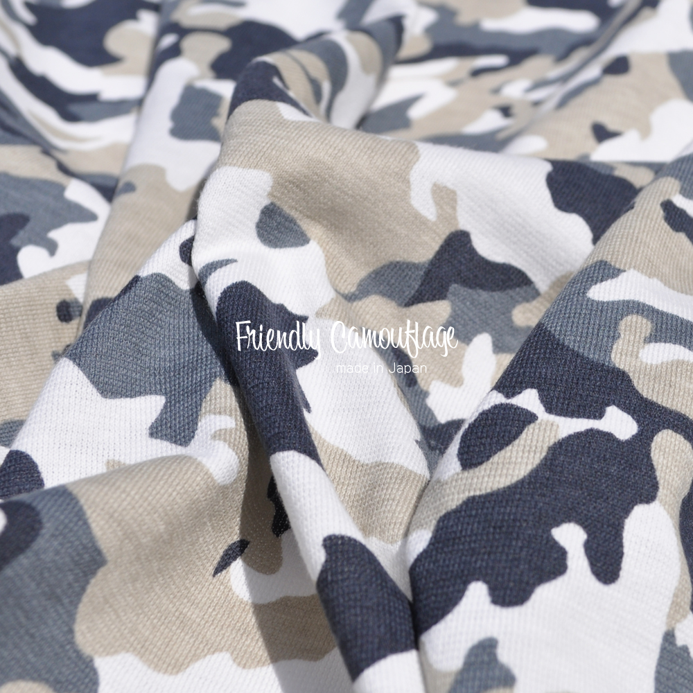 犬服|Friendly Camouflage|日本製天竺迷彩|選べる4タイプ