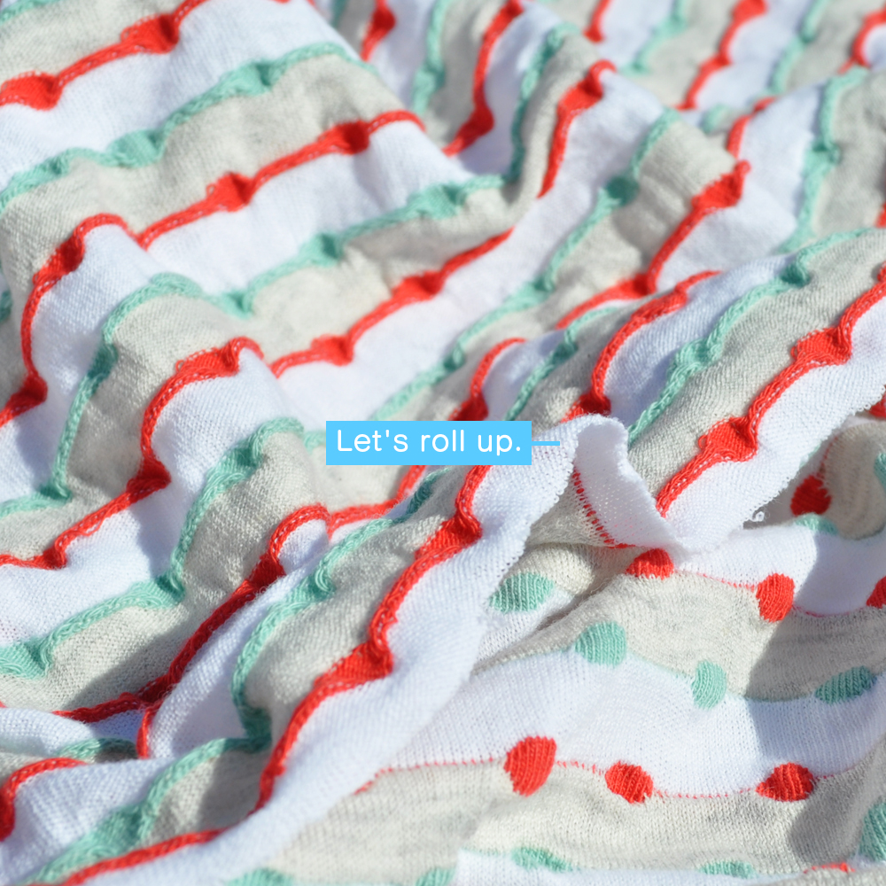 イタグレ服|ミニピン服|ウィペット服|チャイクレ服|サルーキ服|犬服|ロールアップしよう♪ポップなドット|日本製ポップドビーボーダーニット|選べる4タイプ×2カラー(イエロー&ブルー/レッド&グリーン)